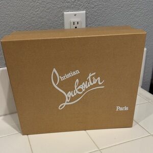 Christian Louboutin Empty Medium Size Shoe Box withWhite Logo